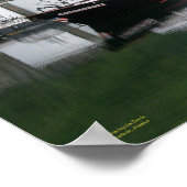 Commodore, Fishing Trawler im niederländischen Haf Poster (Ecke)