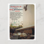 Commodore Hotel Beirut Postcard Postkarte (Vorderseite)