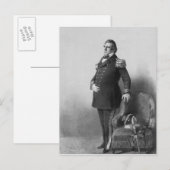 Commodore Matthew Calbraith Perry Postkarte (Vorne/Hinten)