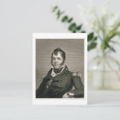 Commodore Oliver Hazard Perry (1785-1819), Gravur Postkarte (Stehend Vorderseite)