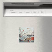Commodore Perrys Geschenk einer Eisenbahn Magnet (In Situ (Geschirrspüler))