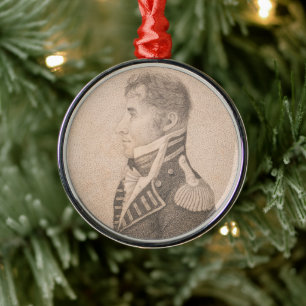 Commodore Stephen Decatur Ornament Aus Metall