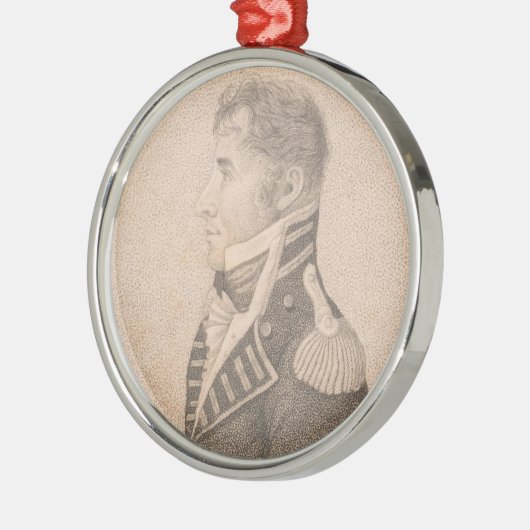 Commodore Stephen Decatur Ornament Aus Metall (Links)