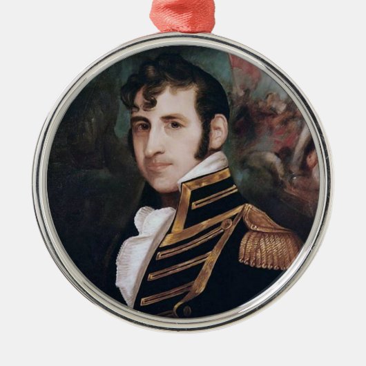 Commodore Stephen Decatur Ornament Aus Metall (Vorne)