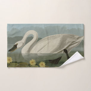 Common American Swan - Audubon's Birds of America Badhandtuch Set
