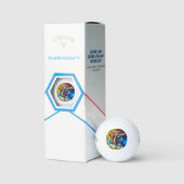 Common Bluebottle Golfball (Verpackung)