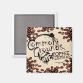 Common Ground Coffee Festival Magnet (Vorderseite/Rückseite)