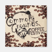 Common Ground Coffee Festival Magnet (Vorne)