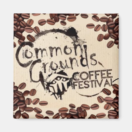 Common Ground Coffee Festival Magnet (Vorne)
