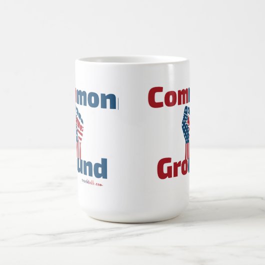 Common Ground Collection Tri-Blend-Shirt Kaffeetasse (Mittel)