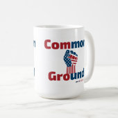 Common Ground Collection Tri-Blend-Shirt Kaffeetasse (VorderseiteRechts)