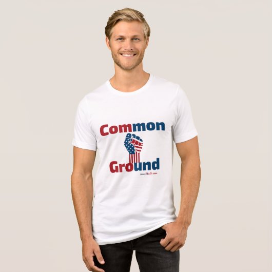 🌿 Common Ground Kollektion Tri-Blend Shirt (Vorderseite voll)