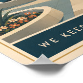 Common Ground Mid Century Modern Poster (Ecke)