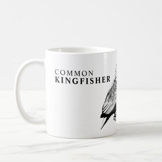Common kingfisher kaffeetasse (Links)