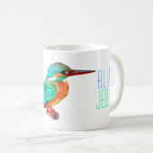 Common Kingfisher Kaffeetasse (VorderseiteRechts)
