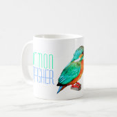 Common Kingfisher Kaffeetasse (Vorderseite Links)