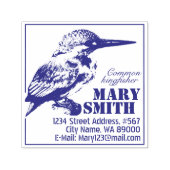 Common kingfisher permastempel (Design)