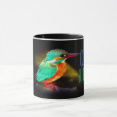 Common Kingfisher(Ver. 2.0):Mug Tasse (Zentrum)