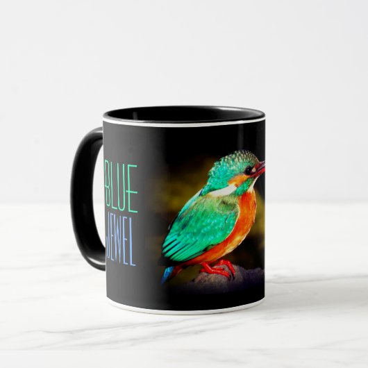 Common Kingfisher(Ver. 2.0):Mug Tasse (Vorderseite Links)
