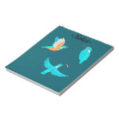 Common Kingfishers Notizblock (Rotiert)