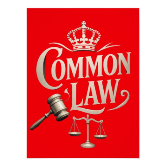 COMMON LAW POSTER (Vorderseite)
