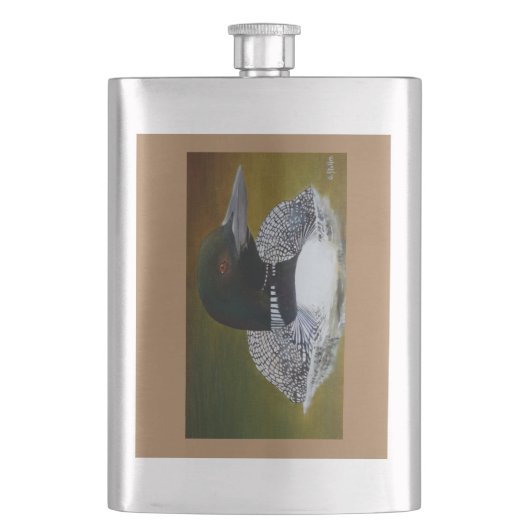 Common Loon Classic Flask Flachmann (Vorderseite)