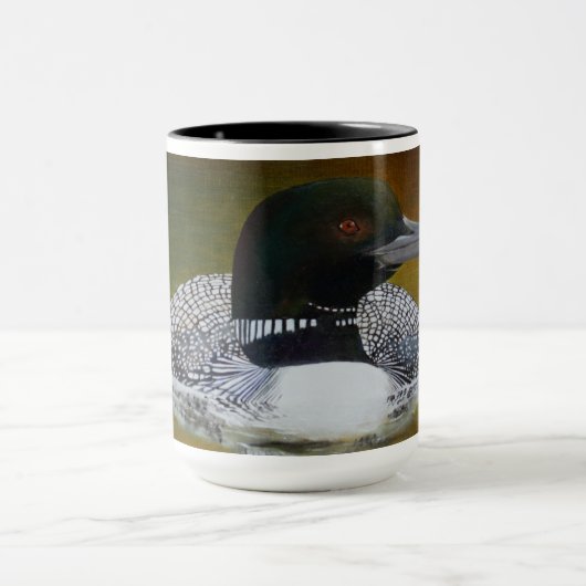 Common Loon Coffee Tasse 15oz (Zentrum)