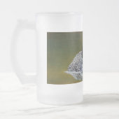 Common Loon Mattiert Glass Tasse, 16 oz Mattglas Bierglas (Links)