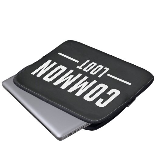 Common Loot Gamer Laptop-Sieb Laptopschutzhülle (Vorne Knopf)