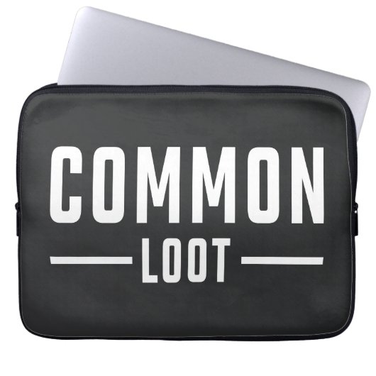 Common Loot Gamer Laptop-Sieb Laptopschutzhülle (Vorderseite)