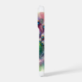 Common Peacock 270624AREF122 - Watercolor iPhone Hülle (Linke Seite)