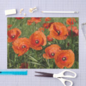 Common Poppies  Seidenpapier (Handwerk)