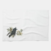 Common Raven von Audubon Handtuch (Horizontal)