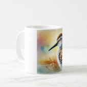Common Sandpiper 241024AREF149 - Watercolor Kaffeetasse (Vorderseite Links)