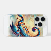 Common scorpion 111024AREF120 - Watercolor iPhone Hülle (Rückseite (Horizontal))