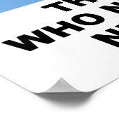 Common Sense Deodorant Funny Poster (Ecke)