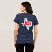 Common Sense Line Dance-Shirt Tri-Blend Shirt (Rückseite voll)