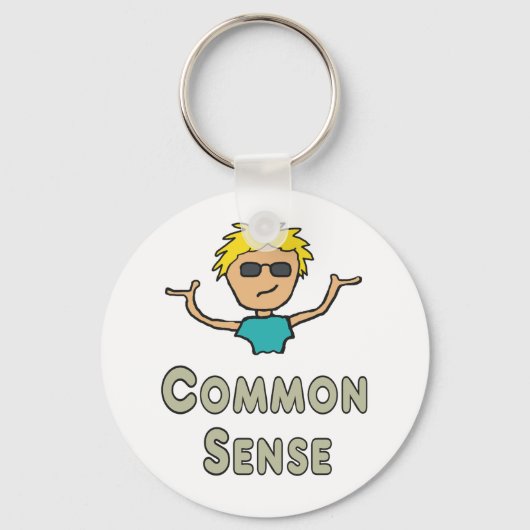 Common Sense Schlüsselanhänger (Vorderseite)