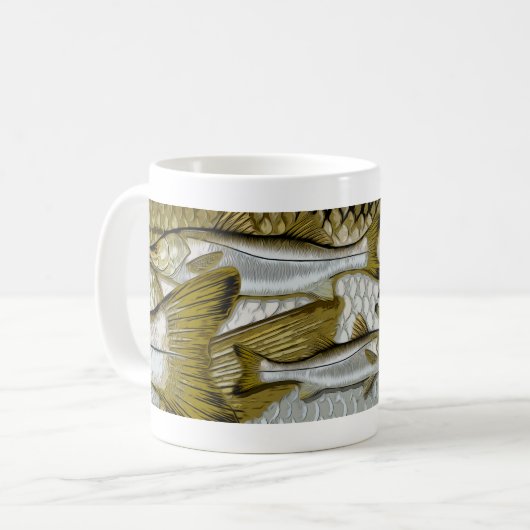 Common Snook Graphic Kaffeetasse (Vorderseite Links)