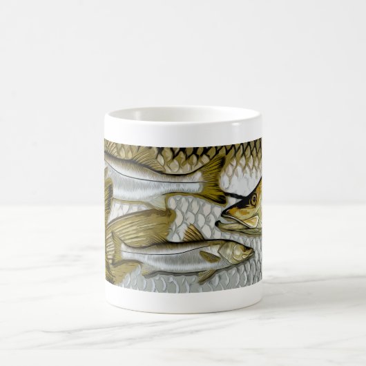Common Snook Graphic Kaffeetasse (Mittel)