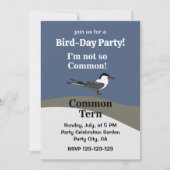 Common Tern Seabird Funny Birthday Party Einladung (Vorderseite)