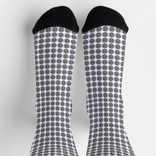 Commonwealth Club Pattern Socken (Oben)