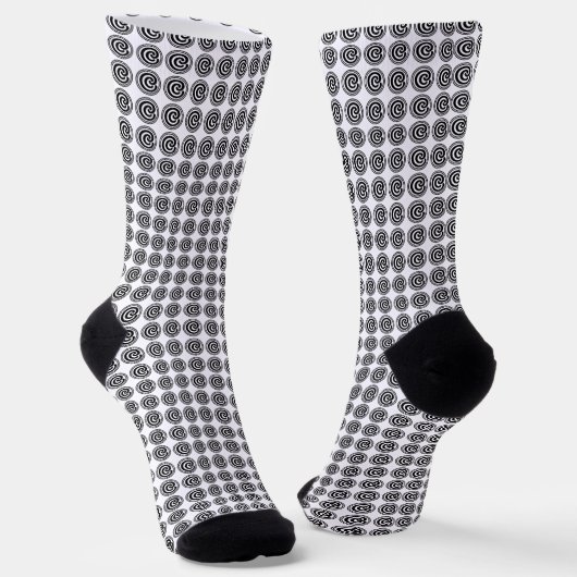 Commonwealth Club Pattern Socken (Gewinkelt)