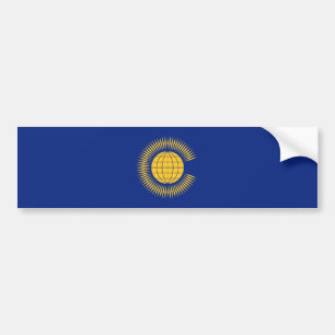 Commonwealth-Flagge. Briten, Vereinigtes Autoaufkleber