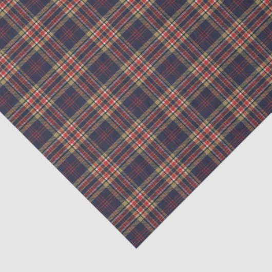 Commonwealth Original Scottish Tartan Seidenpapier (Ausschnitt)