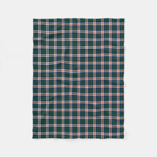 Commonwealth von KentuckyTartan Fleecedecke (Vorderseite)