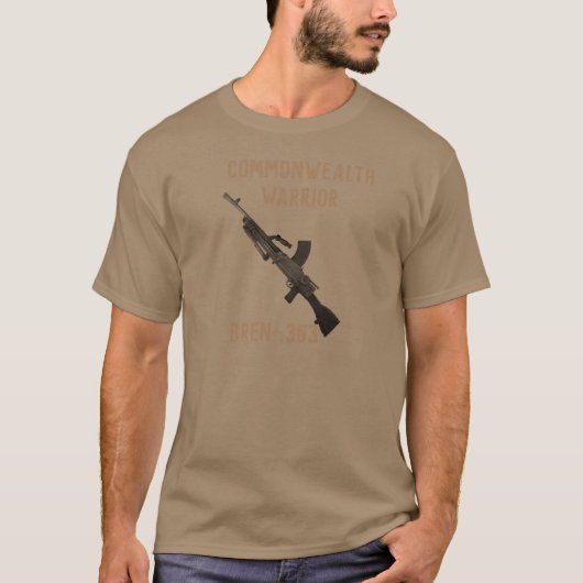Commonwealth Warrior, Bren Tee Shirt. (Vorderseite)