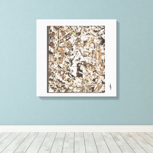 Commotion Leinwanddruck (Insitu (Holzboden))