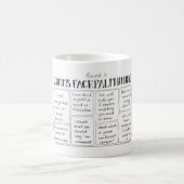 Comms Bingo ringsum Tasse 4 (Mittel)