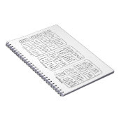 Comms Facepalm Bingo-Notizblock Notizblock (Rechte Seite)